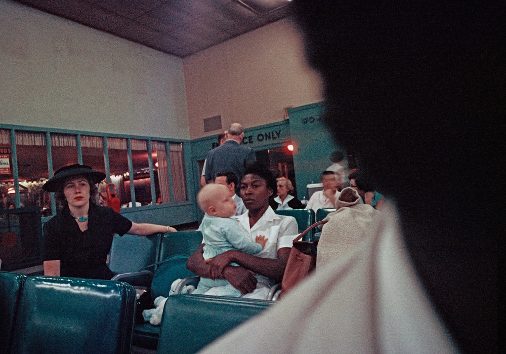 From Gordon Parks’s 1956 Segregation series, photographed in colour in Alabama. (4 of 6)
