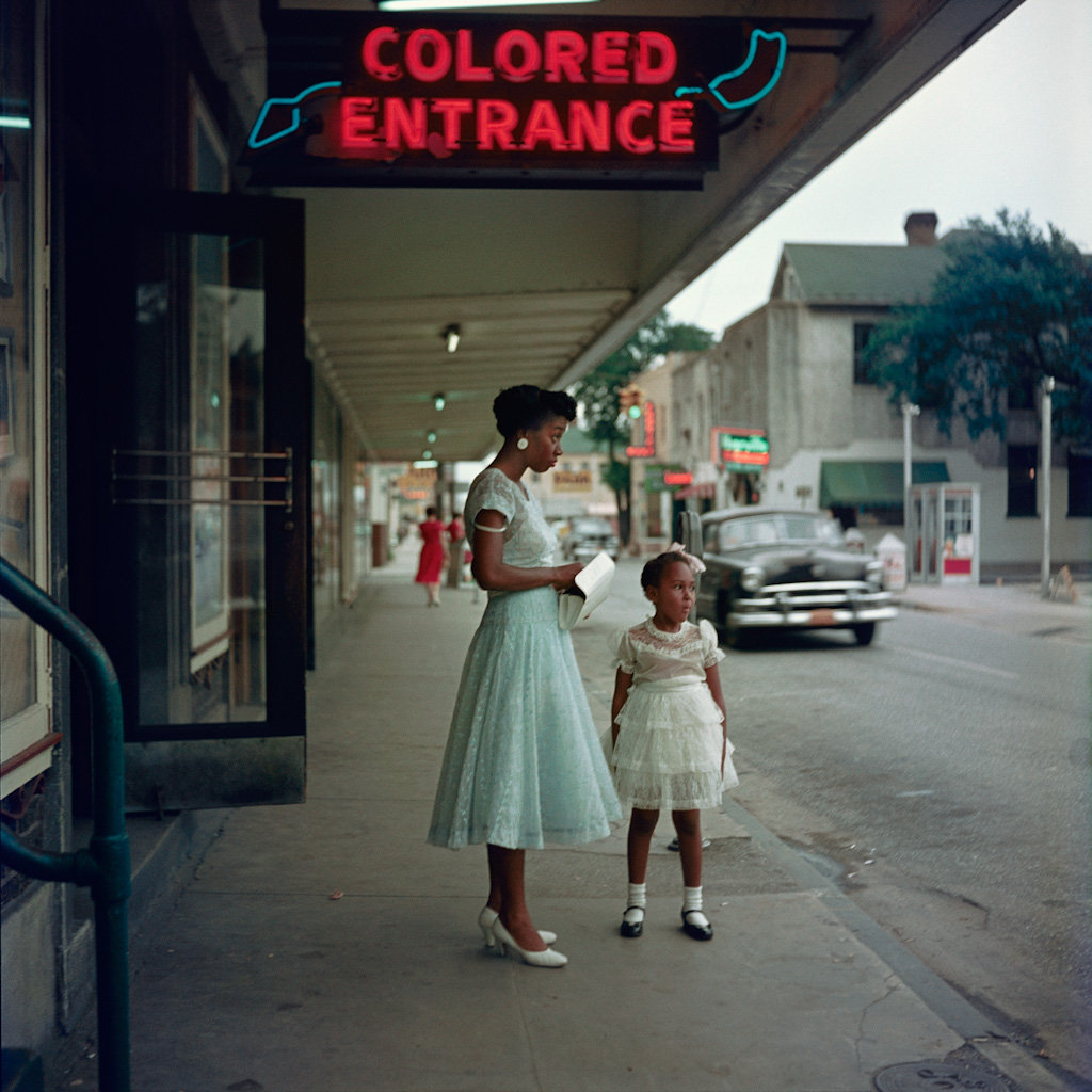 From Gordon Parks’s 1956 Segregation series, photographed in colour in Alabama. (6 of 6)